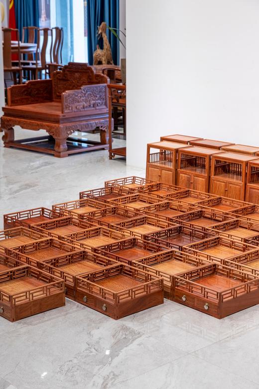 红桥红  家具严选  缅甸花梨（大果紫檀）  【缅花精工 都承盘】 商品图5