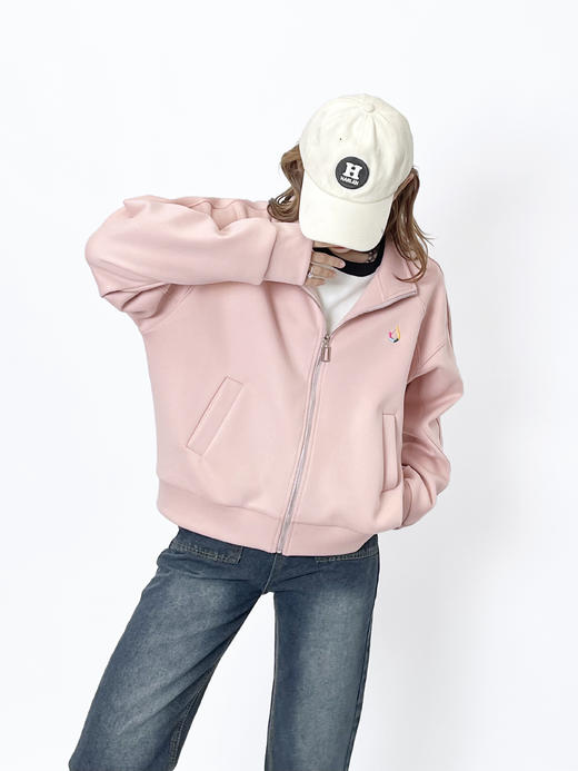 【秋冬春爆款】限定版时尚风格防风拉链外套🌟这款外套设计独特，简直爆棚！新颖的配色和时尚的设计风格绝对是年轻人的最爱！6323 商品图3