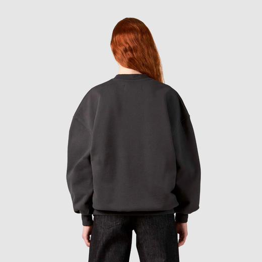 PHILIPPE MODEL 女士字母徽标印花棉质长袖卫衣 蓝色 SCND SB05 27 商品图2