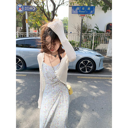 <曾小咸推荐>4.9现货秒杀 ！微信超特价！吊带碎花连衣裙 日常149.99 立减70 秒杀79.99！！ 商品图4