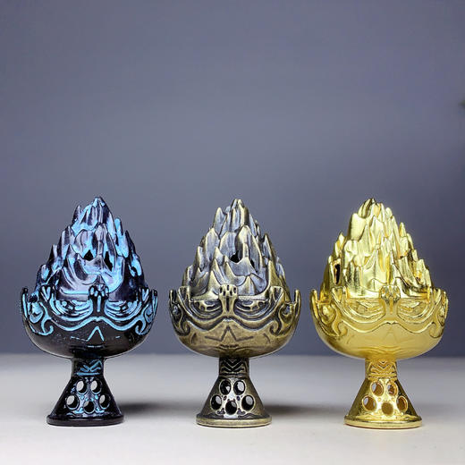 【博山炉合金香炉】 倒流香塔香无粘粉祥云国风家用室内香薰 商品图1