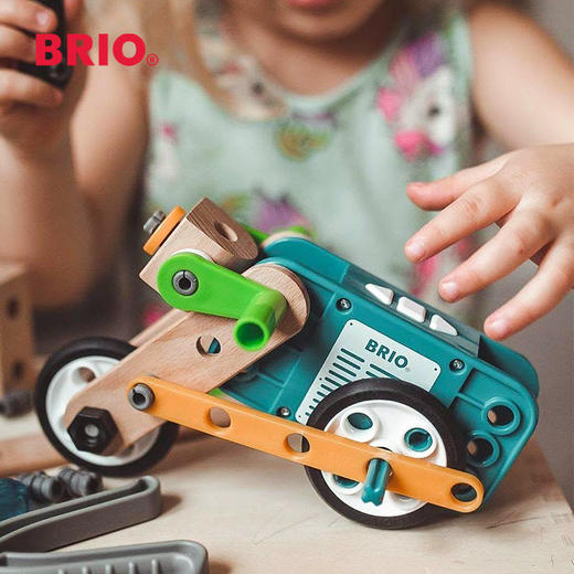 Brio 机械大师 创意套装 拼装模型玩具 适合3岁+ 动手能力 创意 工程思维 瑞典品 34589 商品图7