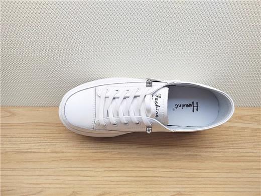 豪行23371762时尚运动休闲内增高女鞋单鞋 商品图2