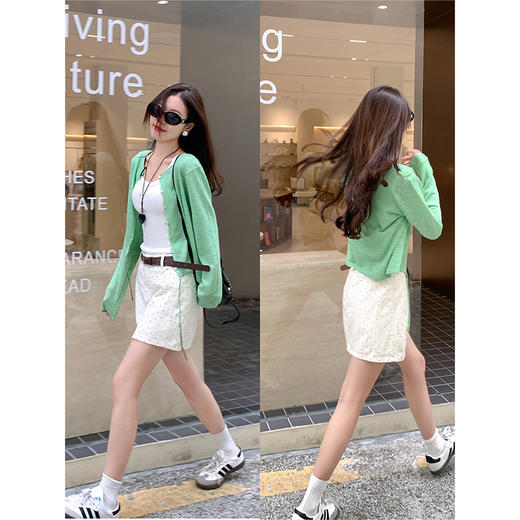 【169元任选2件】最后一波现货！杏色波点半身裙 商品图6