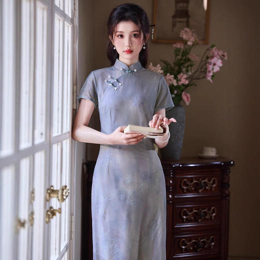 气质优雅，改良旗袍YG-2579 商品图2