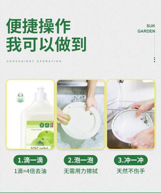 蔬果园青玉油柑果蔬餐具净 800g 商品图4