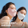 夏季新款防晒口罩面罩锦纶防紫外线冰丝口罩透气遮阳护眼角XKZ67 商品缩略图0