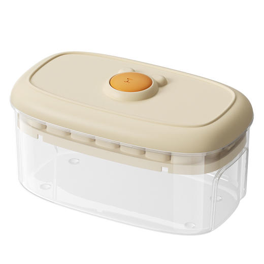 「抖音同款！一键脱冰」按压冰格冰块模具居家日用制冰盒储存冻冰块模型易脱模速冻餐饮用具 商品图4