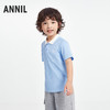 男童翻领短袖针织衫夏季新款安奈儿童装EB521172 商品缩略图1