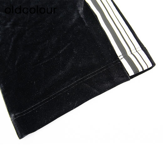 oldcolour欧珂2024春季新款宽松直筒休闲长裤女Q110706A1 商品图4