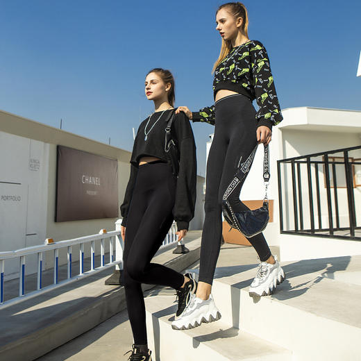 法国利蜂/LOUIS ROYER 零束缚元气裤/打底裤/瑜伽裤 清爽透气 零束缚 商品图0