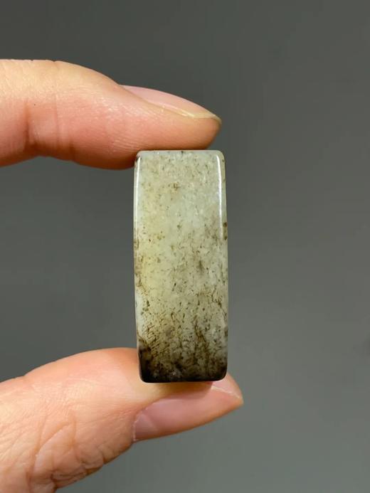 提油黑沁白玉马鞍戒，顺丰包邮 商品图3