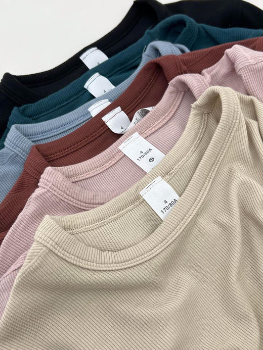 介绍链接丨lu家华夫格短款长袖、莫代尔长袖、速干长袖 商品图13