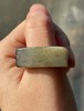 提油黑沁白玉马鞍戒，顺丰包邮 商品缩略图12