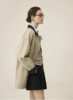😎【南瓜谷同款】春装甄选棉莱赛尔英伦风宽松拼接风衣女外套： 👏大牌同款 品牌做订单，25春夏新品！🍃英伦范儿风衣~ 商品缩略图4