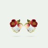 北京仓｜Les Nereides-Red hellebore flower-鹤望兰 红色 耳钉［法国设计师］ 商品缩略图1