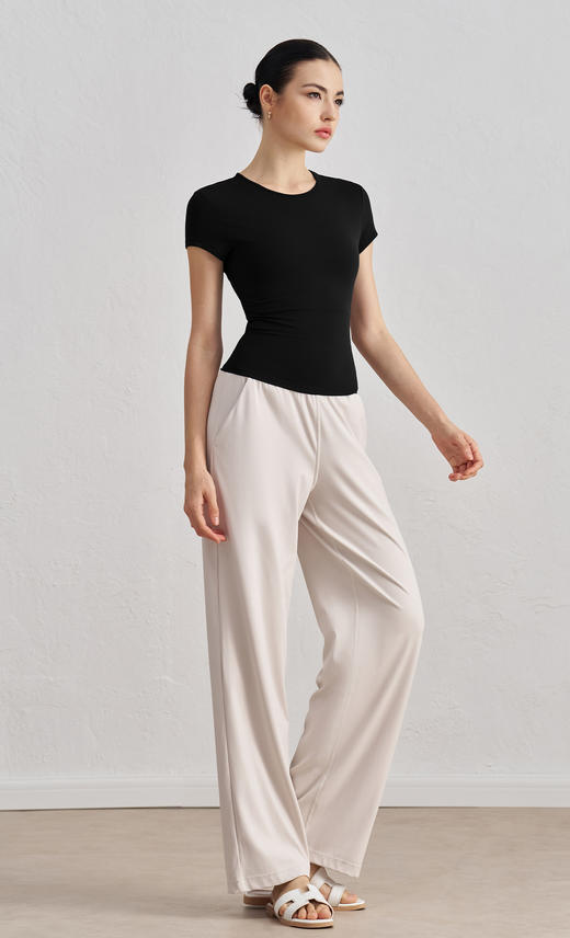 【商品专供】收腰透气短袖瑜伽上衣 商品图8