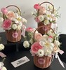 粉色系手提花篮 商品缩略图0