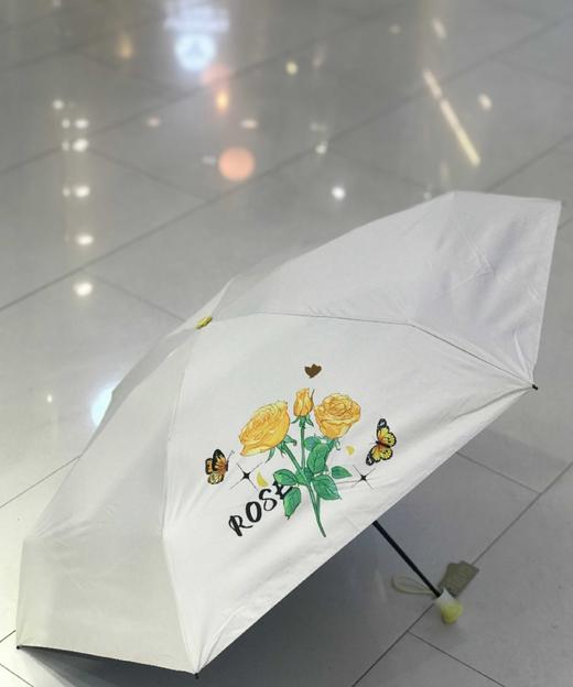 优品堂『芳华』五折黑胶遮阳伞 商品图7