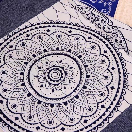 “青云染”蜡染餐垫 商品图0