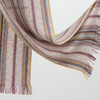 青海手工氆氇条纹流苏围巾SJF96P820N 商品缩略图3