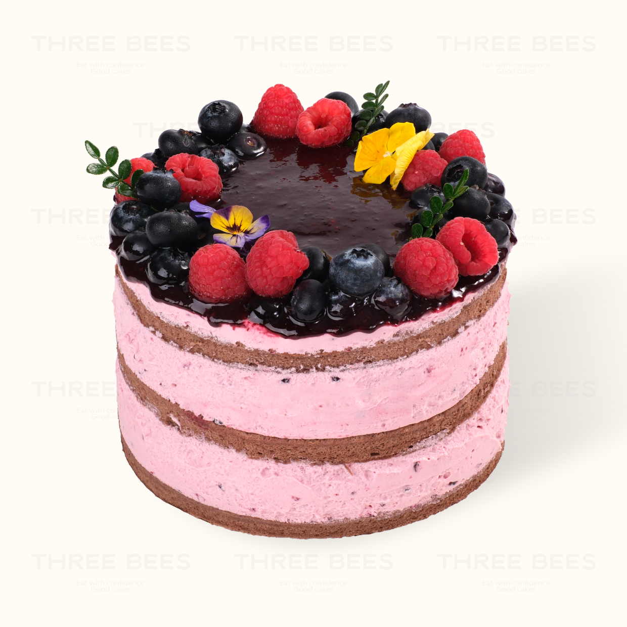 双莓酸奶法芙娜