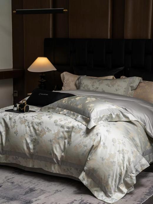 女神节特推 华联直采 COLOGNE天丝棉色织提花四件套 商品图2