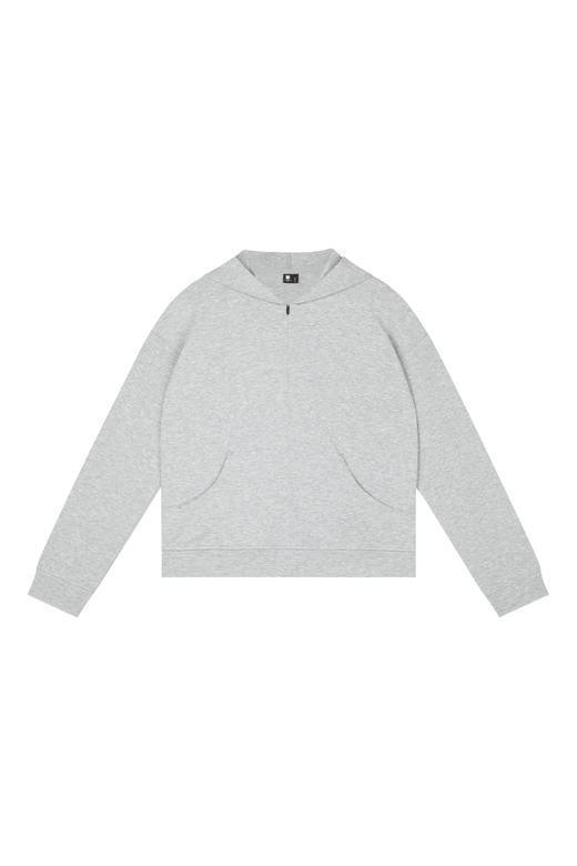 oneup空气层半拉链连帽套头卫衣 商品图8