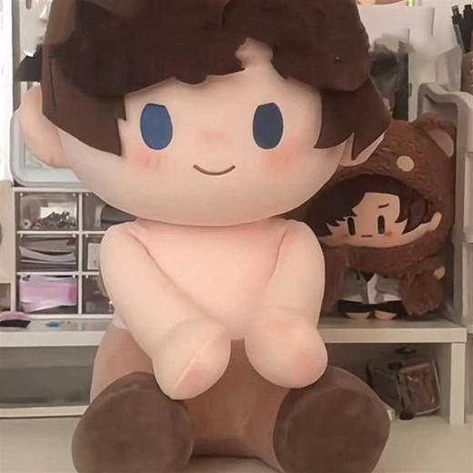 没事小狗40cm坐姿未定事件左然棉花娃娃动漫周边生日礼物公仔换装 商品图2