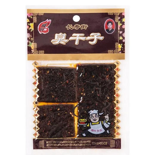 飞旺长沙臭干子80g 经典辣条零食（6934508920390） 商品图0