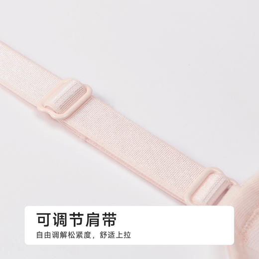都市丽人自然舒适B杯常规内衣薄蕾丝软钢圈常规文胸LBH2N1 商品图5