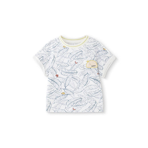 【商场同款】英氏儿童T恤夏季短袖透气男童纯棉T恤上衣2025新款 商品图4