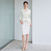 IWY/气质小香风西装套裙女春季长袖播音上镜职业装美容院工作服CS1864 商品缩略图0