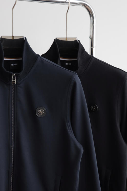 25春款 H.B 丝光斜纹毛圈 立领夹克外套 WT827 商品图5