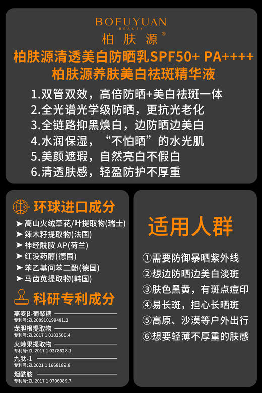 【行业首创逆光瓶】 全波段光学双管美白防晒乳 商品图6