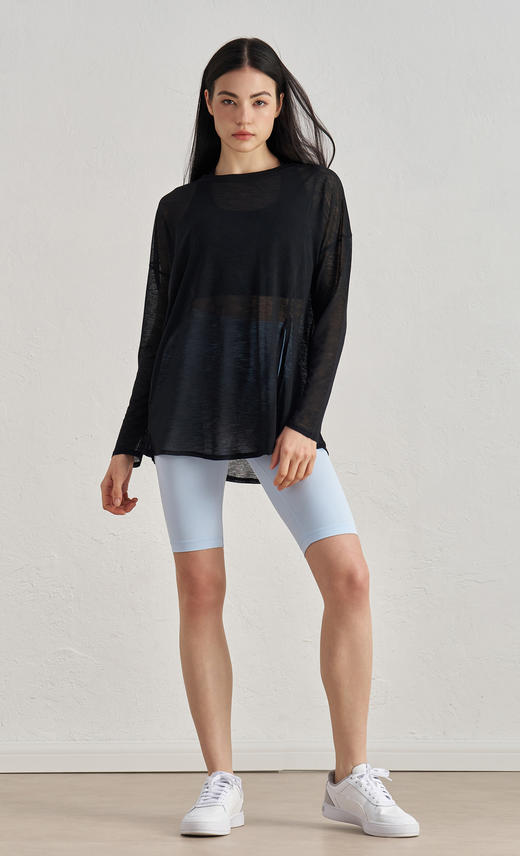 【商品专供】裸感五分提臀高腰瑜伽裤 商品图10