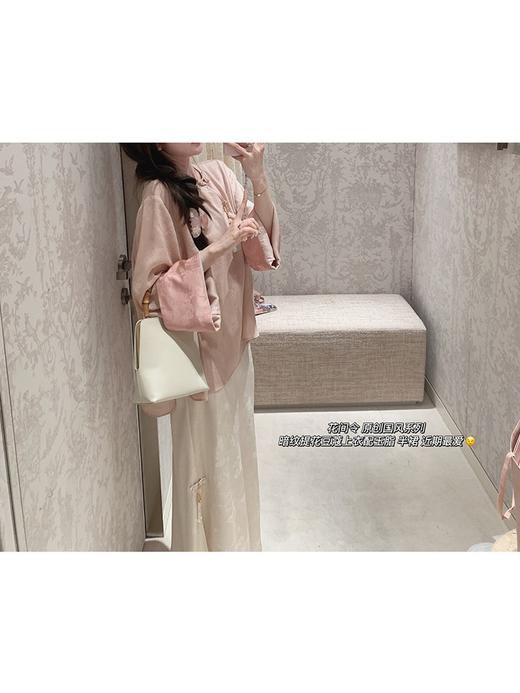 XS码 金蘑菇菇 花间令 原创国风系列/重工提花套组 新中式上衣衬衫女 商品图3