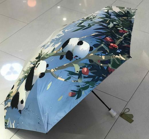 优品堂『芳华』五折黑胶遮阳伞 商品图3