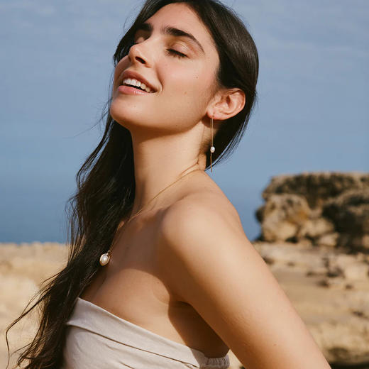 在途4周到｜Agapee-Daria-笼中珍珠 项链［法国设计师］ 商品图4