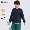 水孩儿童装2024秋冬新款女童卫衣男童宽上衣时尚宽松弹力休闲运动 商品缩略图3