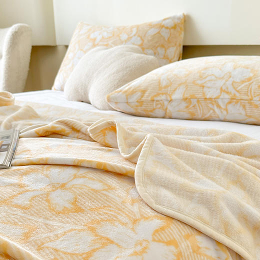 多喜爱 花开向阳法兰绒毯 商品图6