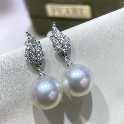 11mm-12mm澳白耳坠 商品图2