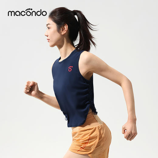 马孔多女子可甜可辣跑步背心3代 轻量 吸湿速干 凉感 防晒UPF50+ 运动上衣 商品图1