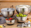 Miu不锈钢盆四件套～欧范儿容器，美国🇺🇸直邮特价458元🉐包税包邮到手了🔥都是优质的不锈钢制成无毒，用的安心，经久耐用，不生锈 商品缩略图3