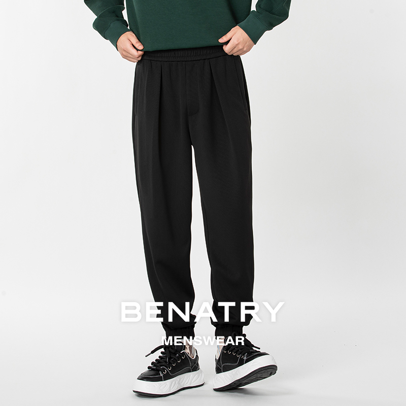 贝纳川束脚休闲卫裤ECP332001