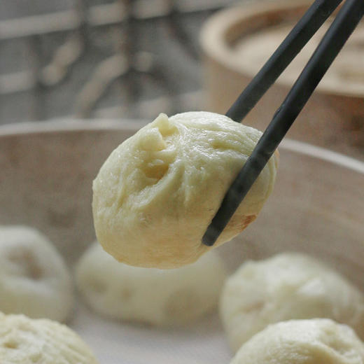 嵊州小笼包，鲜肉味/梅干菜肉味800g/袋，香菇青菜包540g/袋，陈皮黑豆沙包280g/袋 商品图1