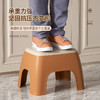 「简约而美观」家居塑料小方凳客厅浴室凳子加厚居家日用小板凳矮凳幼儿园塑料小凳子叠放 商品缩略图2