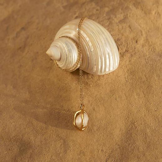 在途4周到｜Agapee-Daria-笼中珍珠 项链［法国设计师］ 商品图2