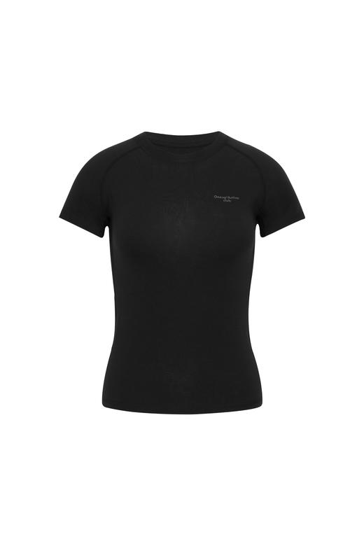 oneup羊毛天丝插肩短袖T恤 商品图5