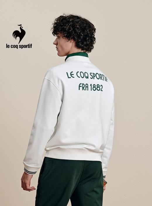 【大都会】网球乐卡克法国公鸡春秋季男子学院风圆领套衫卫衣 商品图0